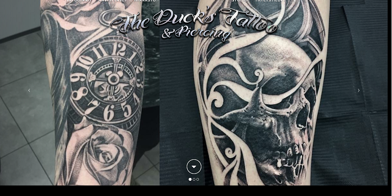 Duck's Tattoo Visuaalinen sivusto
