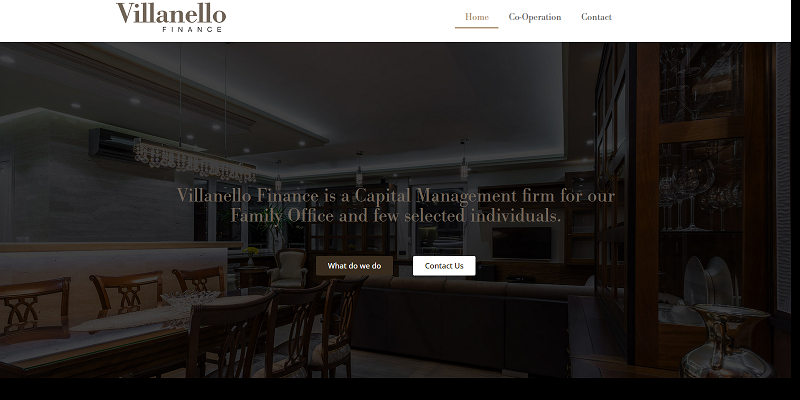 Villanello Finance Finance